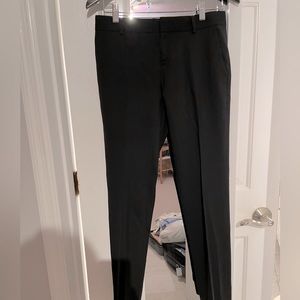 Black wool banana republic trousers
